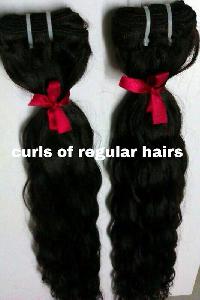 Virgin Weft Curly Natural Hair