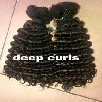 Virgin Weft Deep Curly Natural Hair