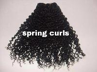 Virgin Weft Spring Curly Natural Hair