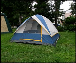 Three Men Tent