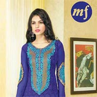 Traditional Blue Salwar Suit