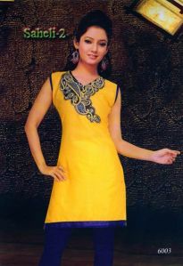 Traditional Yellow Kurti