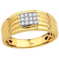 Gents Gold and Diamond Rings