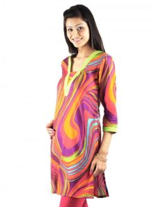 Printed Cotton Kurti - Uptown