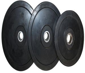 Weight Plates Rubber - Black