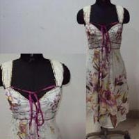 Ladies Printed One Piece Dress
