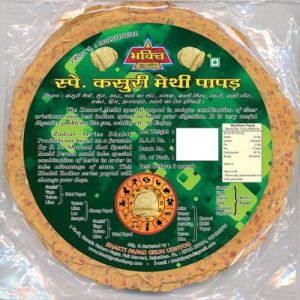 Kasoori Methi Papad