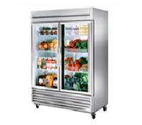 glass door refrigerator