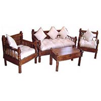 Wooden Sofa Set