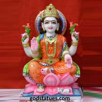 Marble Laxmi Mata Statues