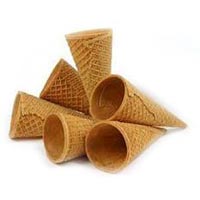 rolled sugar cones