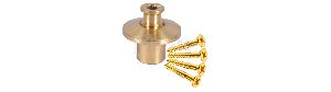 Wooden Deck Brass Anchors