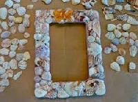 Seashell Photo Frame