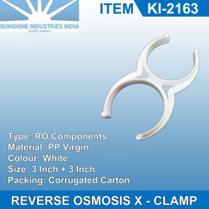 RO Membrane Housing X-Clamp 3.0 Inch