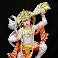 Marble Hanuman Statue