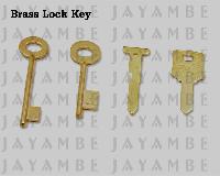 Brass Lock Key