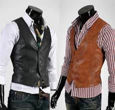 Mens Leather Waistcoats