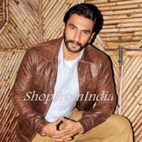 Star Ranbir Singh Brown Lamb Leather Jacket Blazer Coats