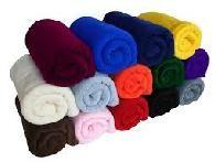 Fleece throw blanket