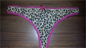 Animal Printed Thongs