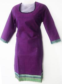 South Cotton Fabric Sobar Pattern Round Neck Kurti