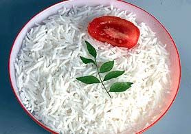 plain basmati rice