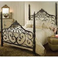 wrought iron bedroom furniture