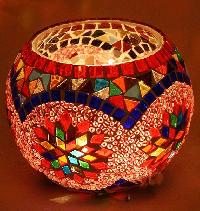 Mosaic Candle Holders