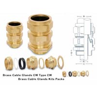 Cw 3 Part Brass Cable Glands