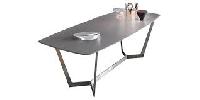 steel dining table