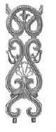 wrought iron ornaments