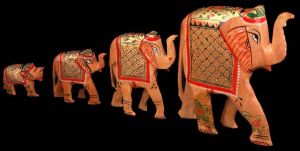 Painted Elephant Set