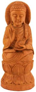 Round Buddha Statue