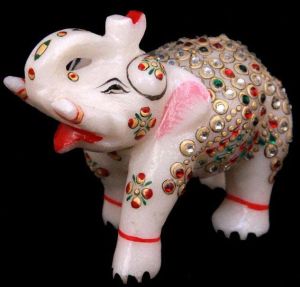 Stone Studded Elephan