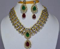 Semi Bridal Kundan Necklace