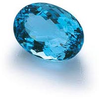 Aquamarine Blue Gemstone
