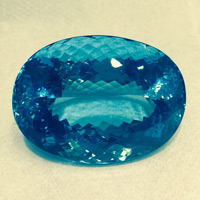 Blue Emerald Gemstone