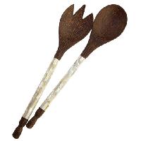 Wood Salad Server Set