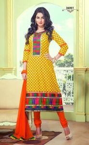 Sharaarat Cotton Semi Stitched Suits