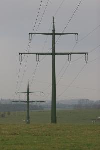 electric transmission pole