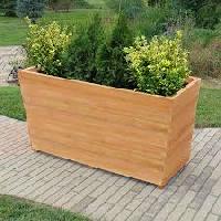 teak planter