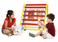 5 Pocket Clear Book Display Rack