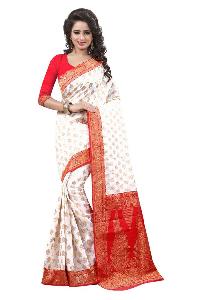 Trendy Bhagalpuri Silk Saree