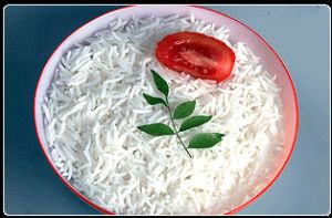 plain basmati rice