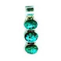 Turquoise Silver Pendant S2fp-010