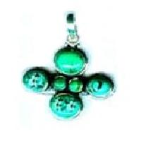 Turquoise Silver Pendant S2fp-013