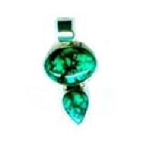 Turquoise Silver Pendant S2fp-017