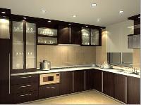 wooden modular kitchens