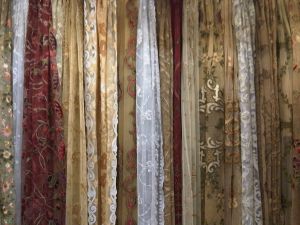 Embroidered Curtain Panels