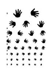 Translucent Distance Hand Chart